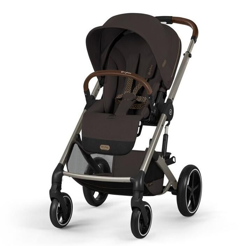 Poussette Duo Balios S Lux 2026 + Nacelle Chocolate Brown 