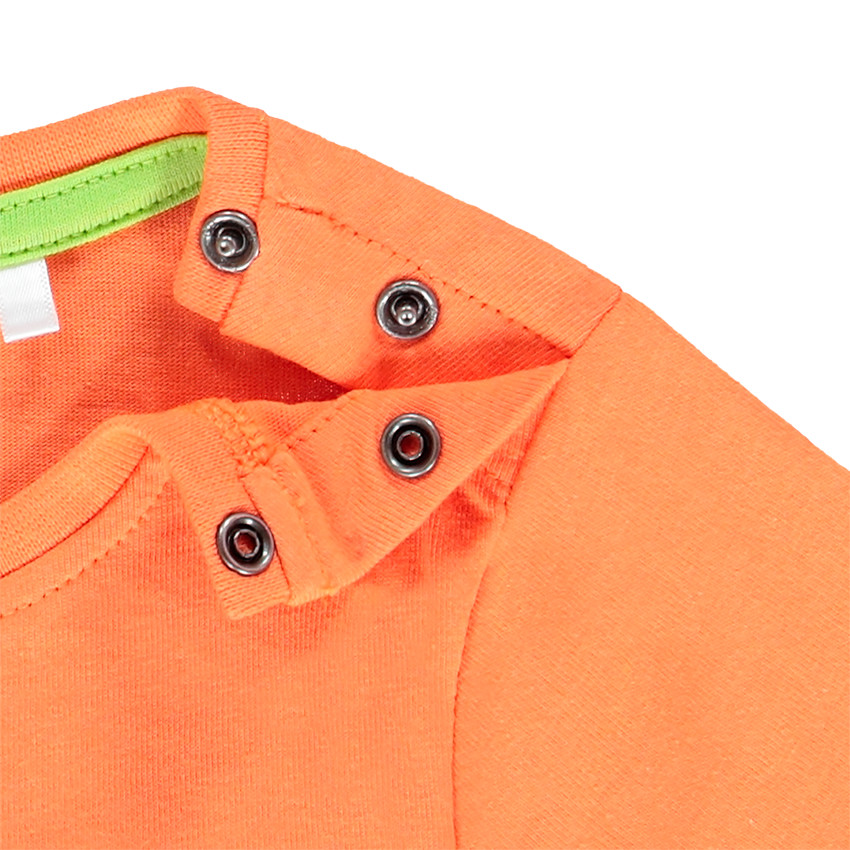 Κοντομάνικο μπλουζάκι με σχέδιο ζώων για μωρό αγόρι 