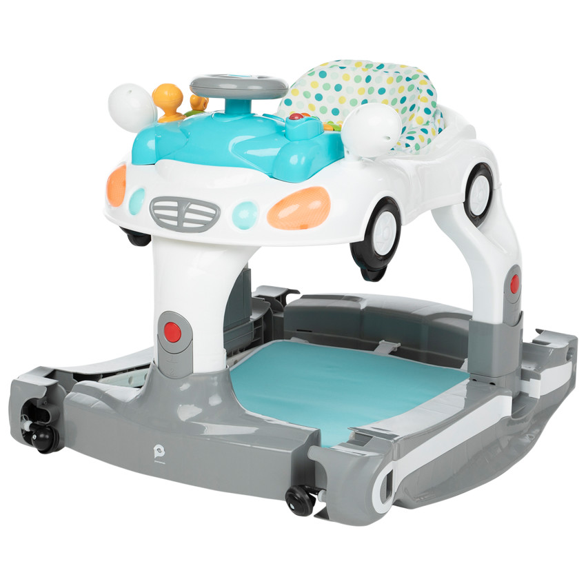 Τροχοκάθισμα 4 σε 1 - Μπλε/Γκρι 