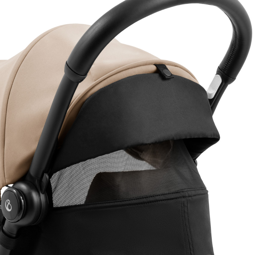 Poussette YOYO⁵ châssis + assise - Taupe/Noir 