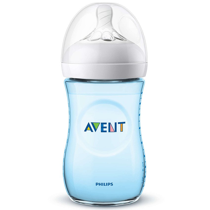  Μπιμπερό Natural 260ml -Μπλε  