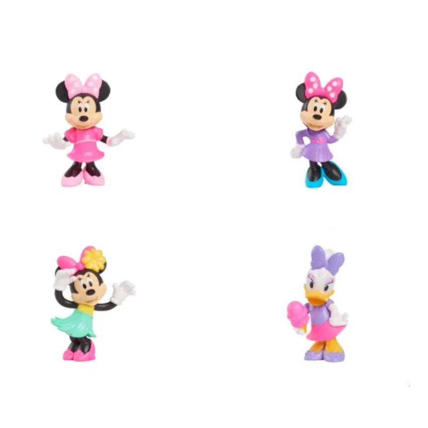 Minnie Φιγουρα 6Εκ. 4 Σχεδια CLASSIC MICKEY 