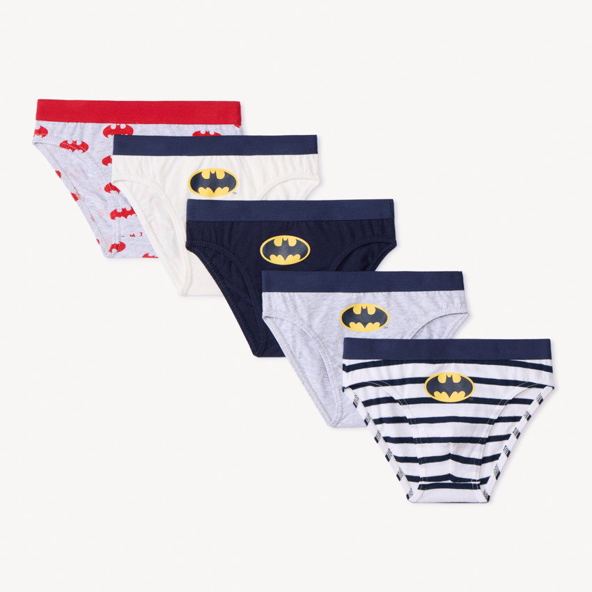 Σετ από 5 σλιπ σχέδια Batman Warner για αγόρι  Additional Σετ από 5 σλιπ σχέδια Batman Warner για αγόρι