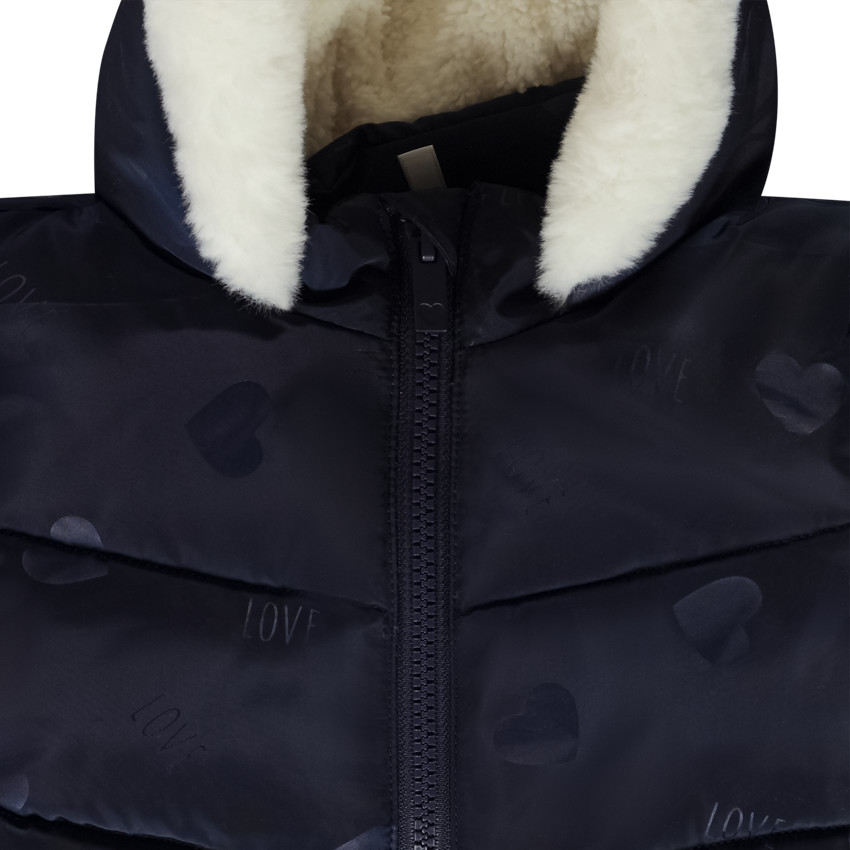 "Μπουφάν για πολύ κρύο με κουκούλα για κορίτσι μωρό" 