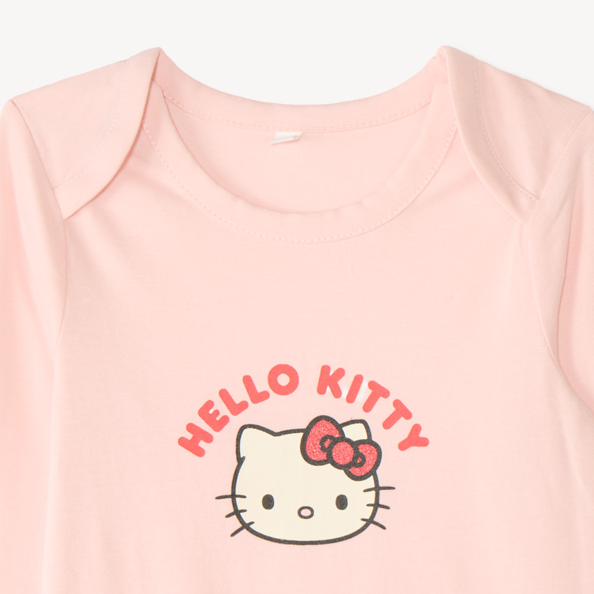 Σετ 3 μακρυμάνικων bodys για κορίτσια μωρού Hello Kitty 