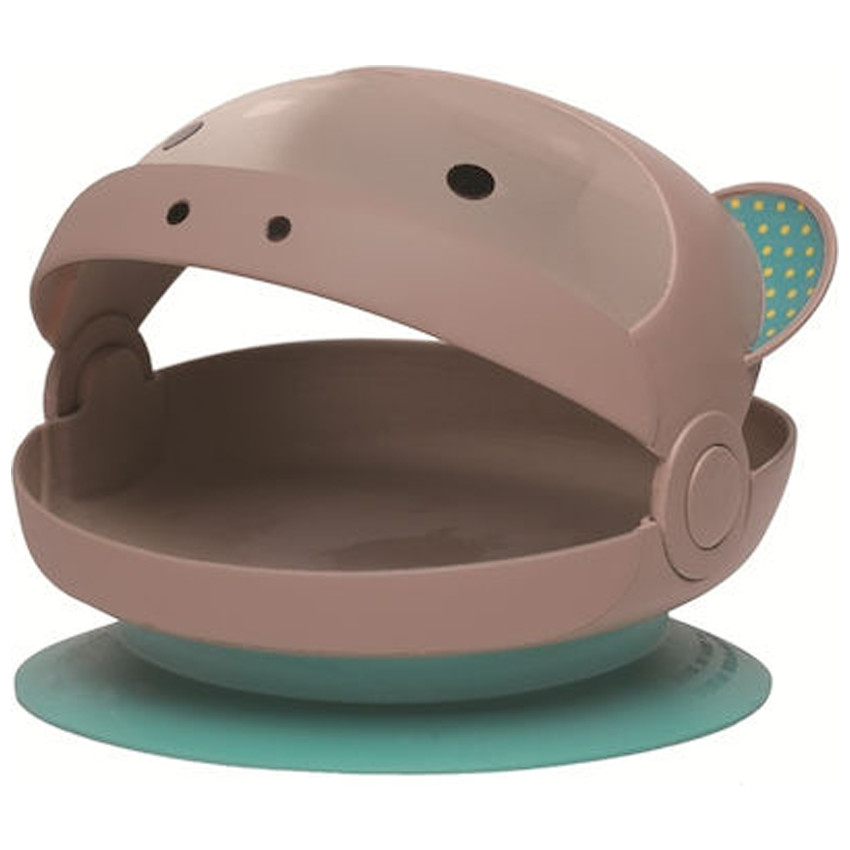 Taf toys βρεφικό εκπαιδευτικό πιατάκι φαγητού Meal Time Monkey – Hide & Eat 