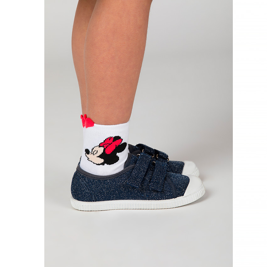 Lot de 3 paires de chaussettes Minnie Disney pour fille  