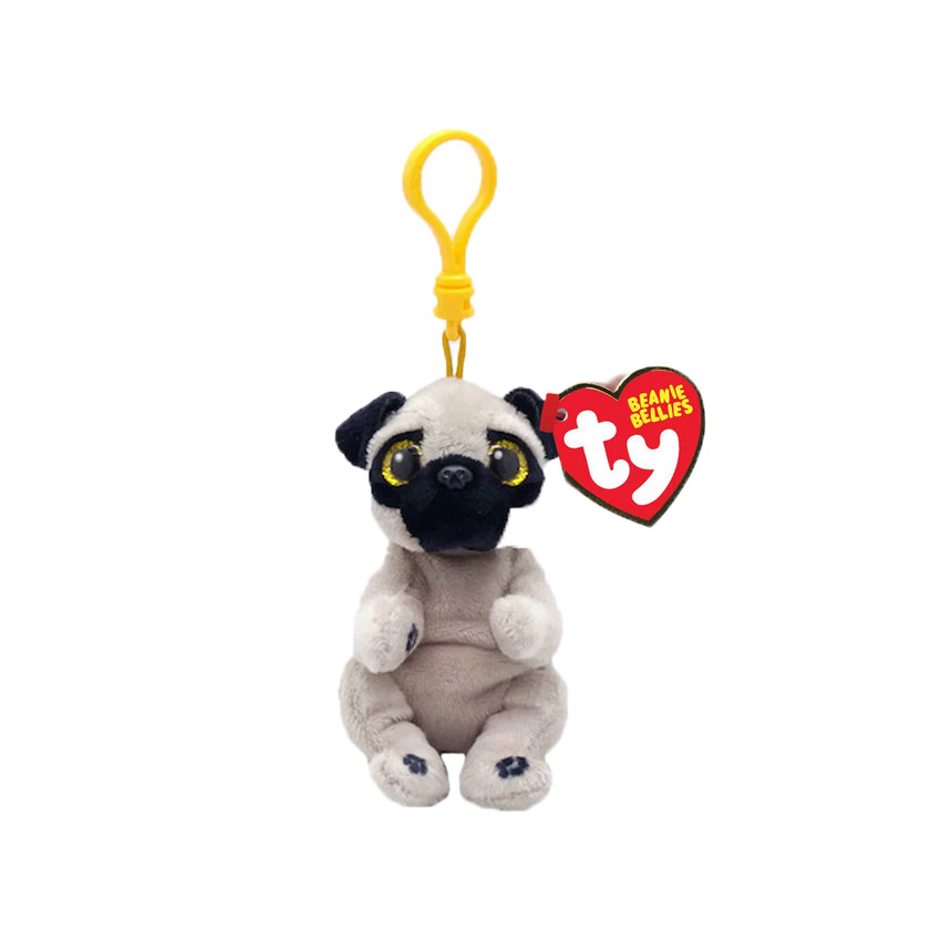 Ιζζυ το σκυλάκι Beanie Bellies με κλιπ 