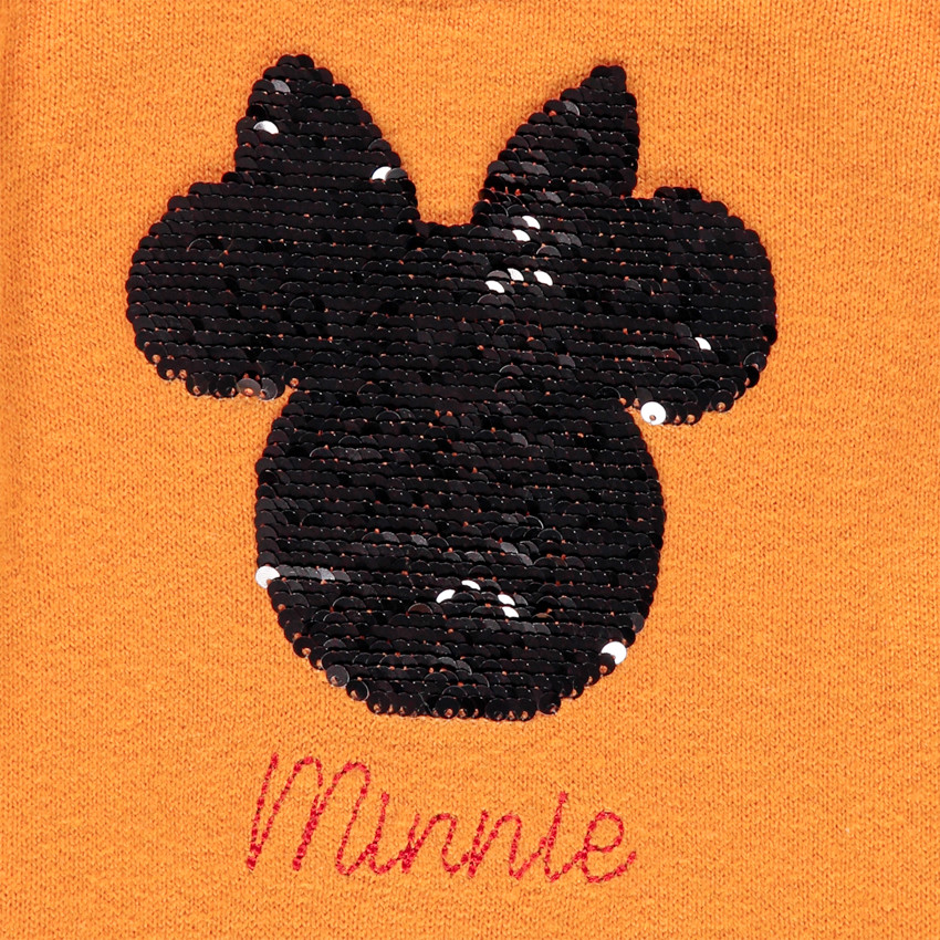 Pull en tricot à motifs jacquard et Minnie en sequins magiques Disney 