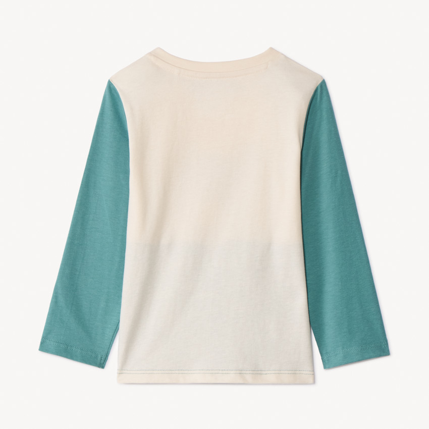 T-shirt manches longues print renard ludique pour bébé garçon 