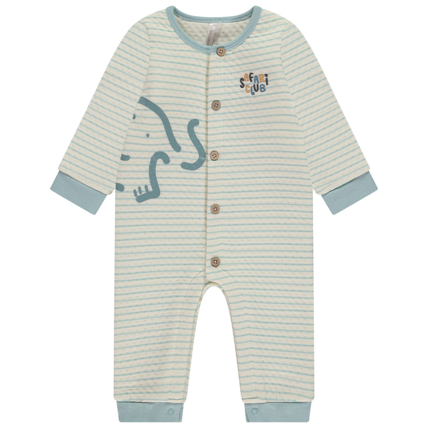 Σαλοπέτα πλεκτό με φαντεζί ριγέ σχέδιο για bebe αγόρι 