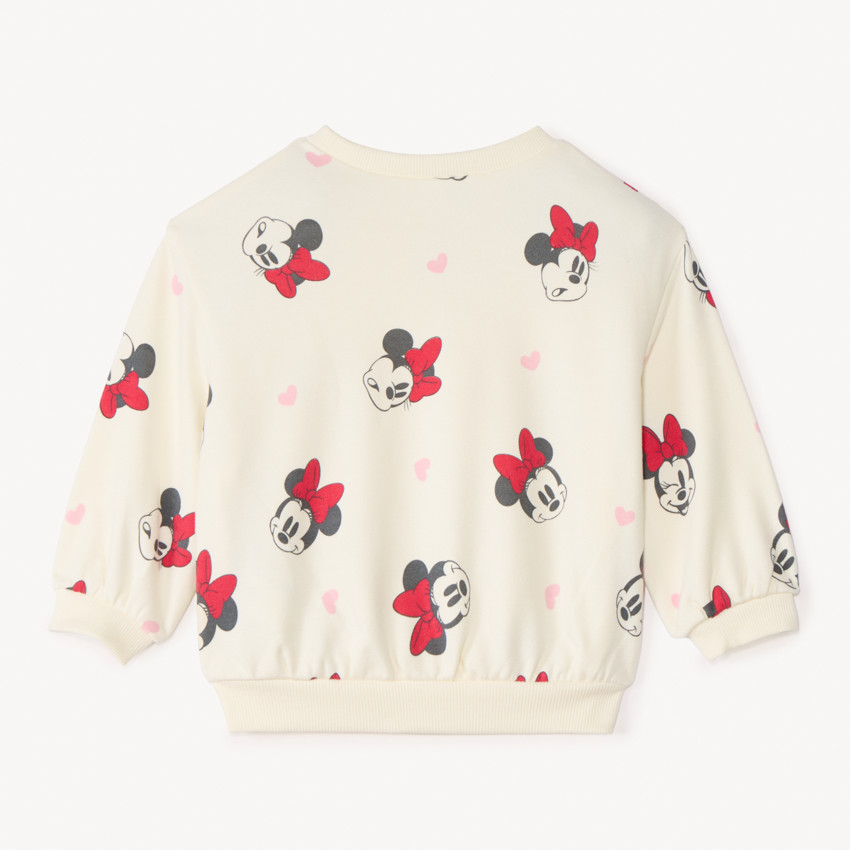 Φόρεμα oversized με τύπωμα Minnie Disney για κορίτσι μωρού 