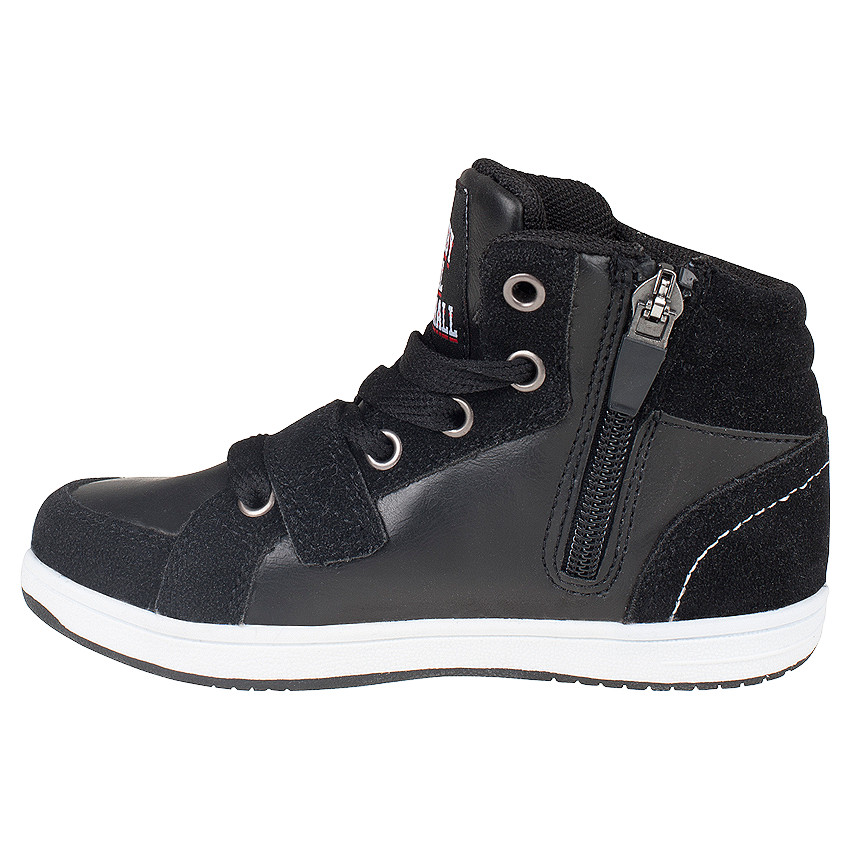 Baskets montantes US Marshall à lacets et zip du 24 au 29 