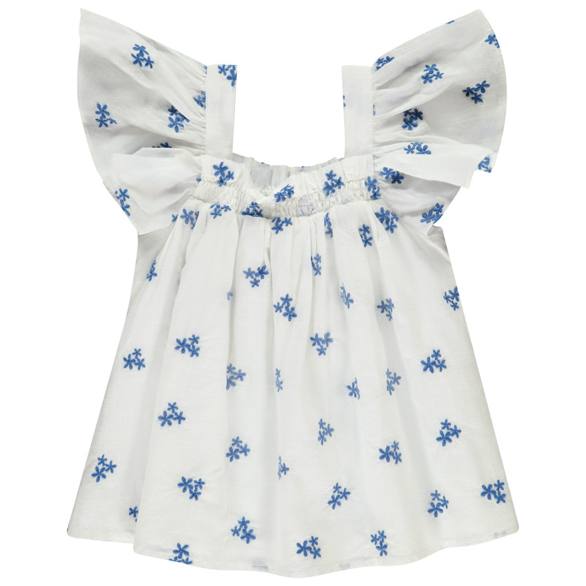 Τοπ πέπλου με floral σχέδιο για κορίτσι 