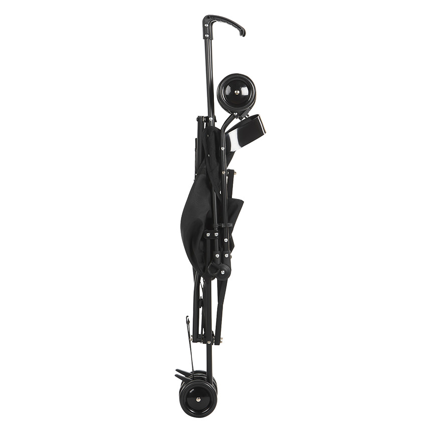 Καρότσι μπαστούνι Ysia μαύρο 