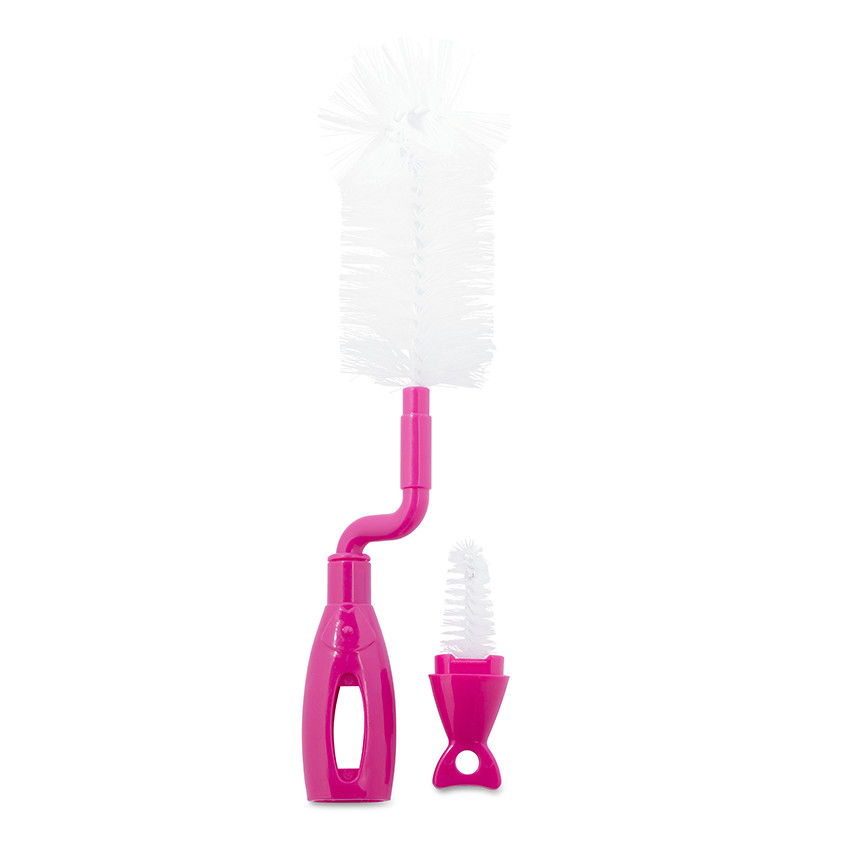 Βούρτσα Μπιμπερό + θηλής ροζ 