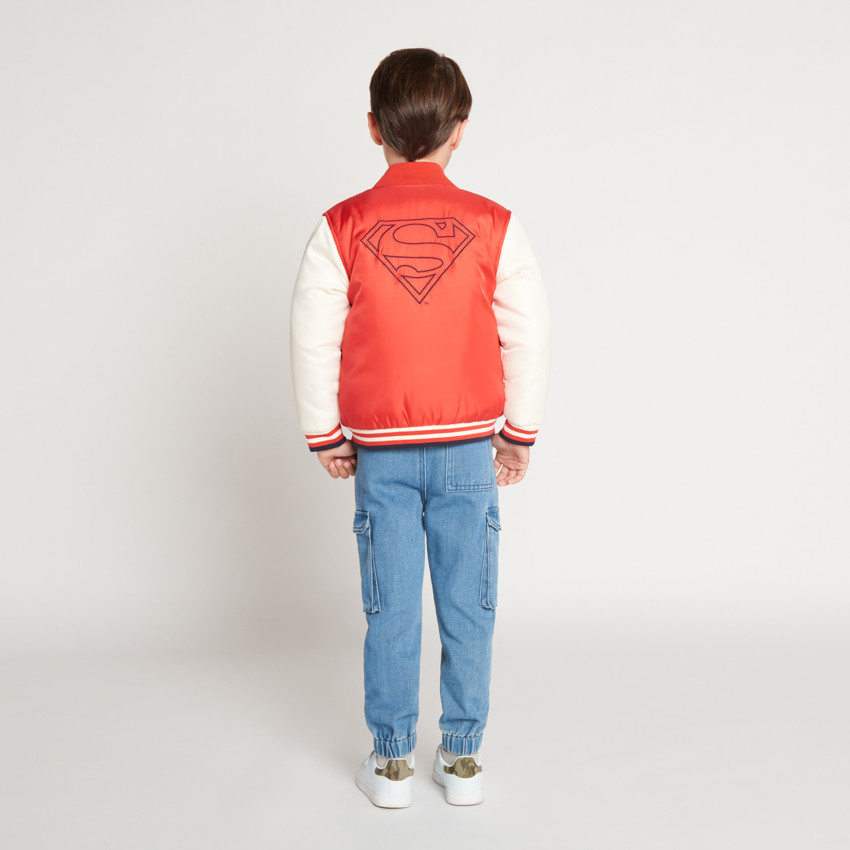 Αναστρέψιμο μπουφάν bombers Superman Warner για αγόρι 