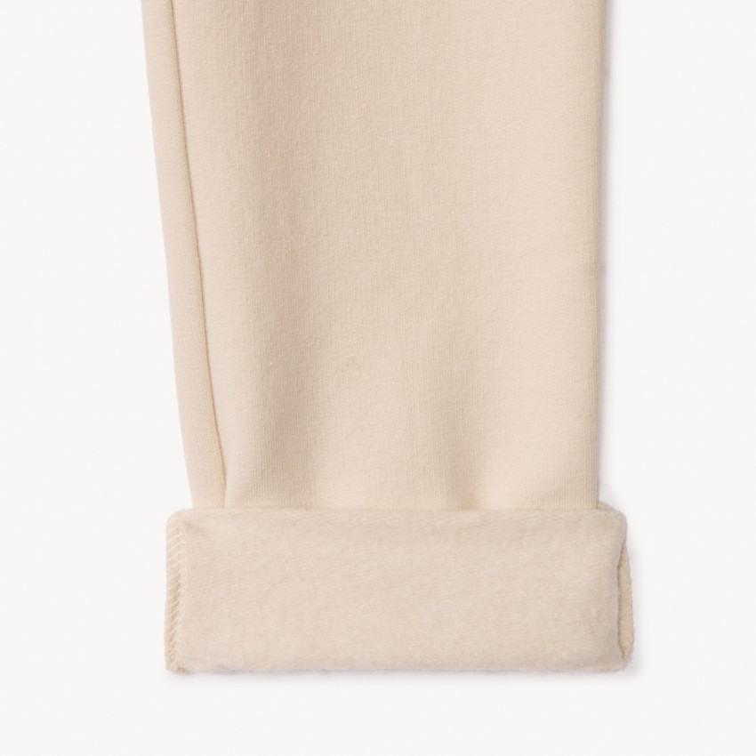 Παντελόνι skinny από molleton για κορίτσι 