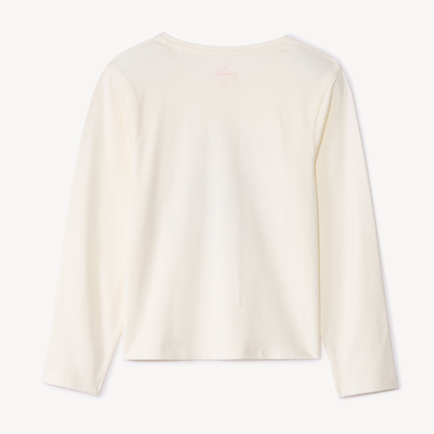 T-shirt manches longues pailleté Stitch & Angel Disney pour fille 