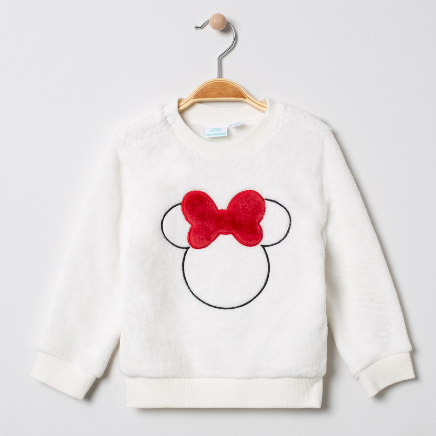 Sweat en sherpa serti Minnie Disney 