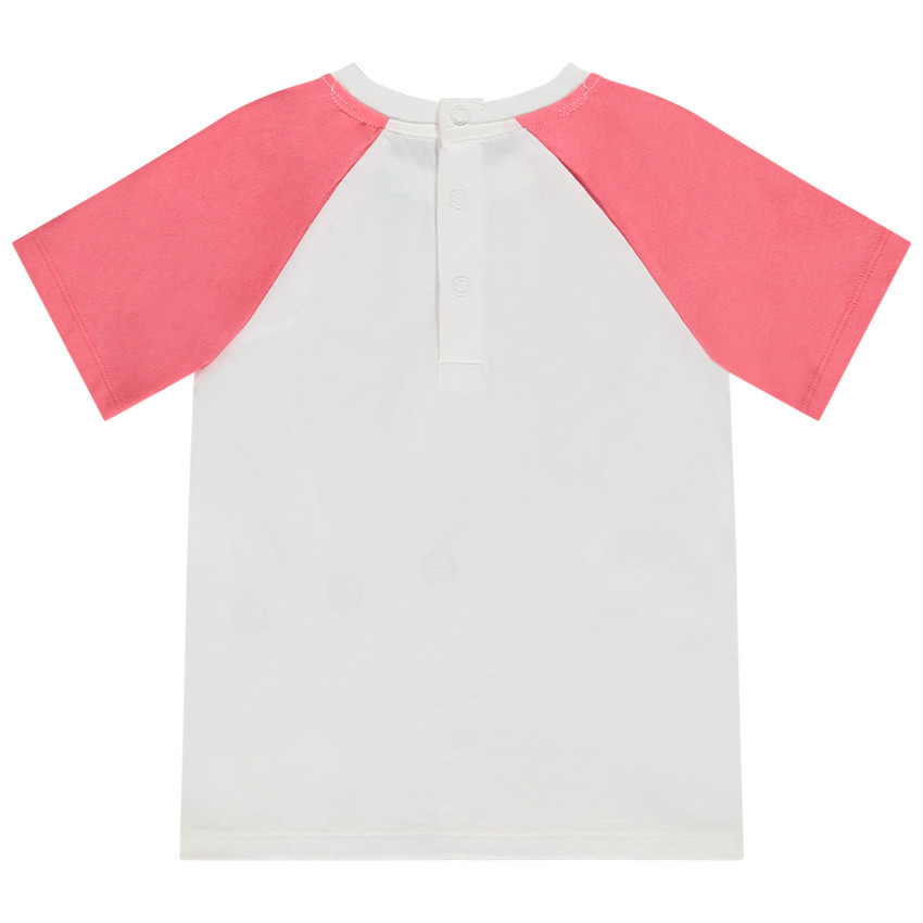 T-shirt κοντομάνικο ραγλάν από jersey με σχέδιο Tic & Tac Disney για μωρό αγόρι 