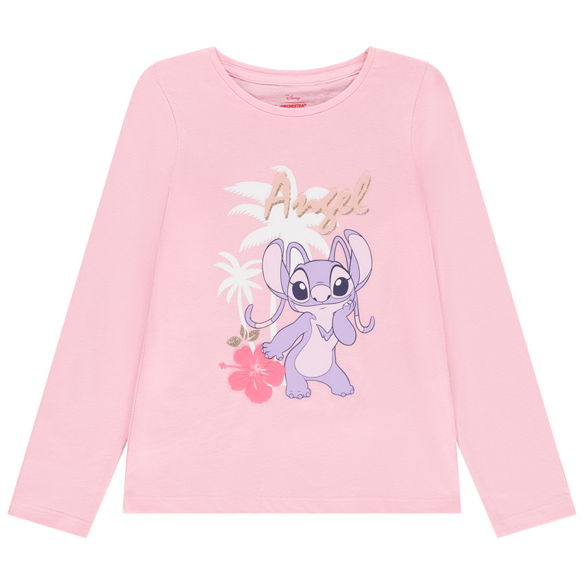 T-shirt μακρυμάνικο με σχέδιο Angel Disney για κορίτσι 