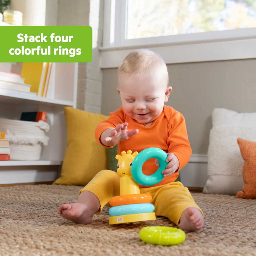Παιχνίδι Bright Starts Giraffe Tower Stacking Toy 