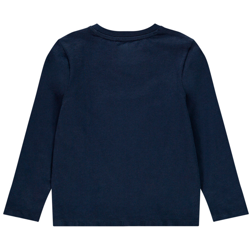 T-shirt μακρυμάνικο με σχέδιο SmileyWorld με παγιέτες για αγόρι 