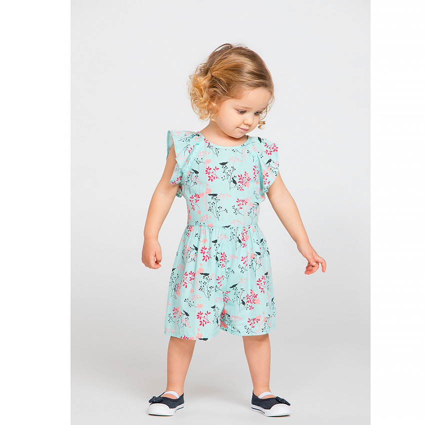 Combinaison longue imprimé fleuri pour bébé fille  Additional Combinaison longue imprimé fleuri pour bébé fille