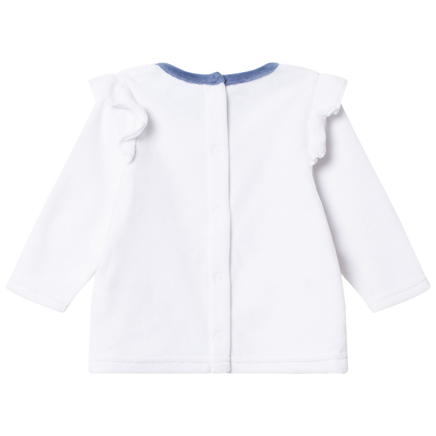 Pyjama en velours motif Minnie Disney et pois 