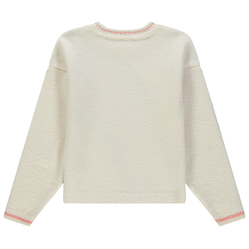 Pull en tricot motif arc-en-ciel brillant en jacquard   Additional Pull en tricot motif arc-en-ciel brillant en jacquard