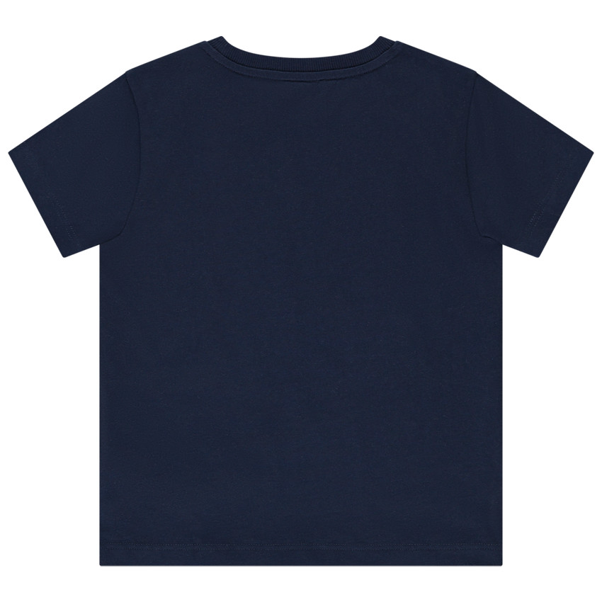 Κοντομάνικο μπλουζάκι με ρεαλιστικό κέντημα για αγόρι 