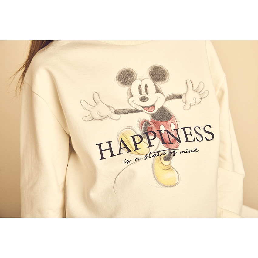 Φούτερ από molleton oversized Mickey Disney για ενήλικες 