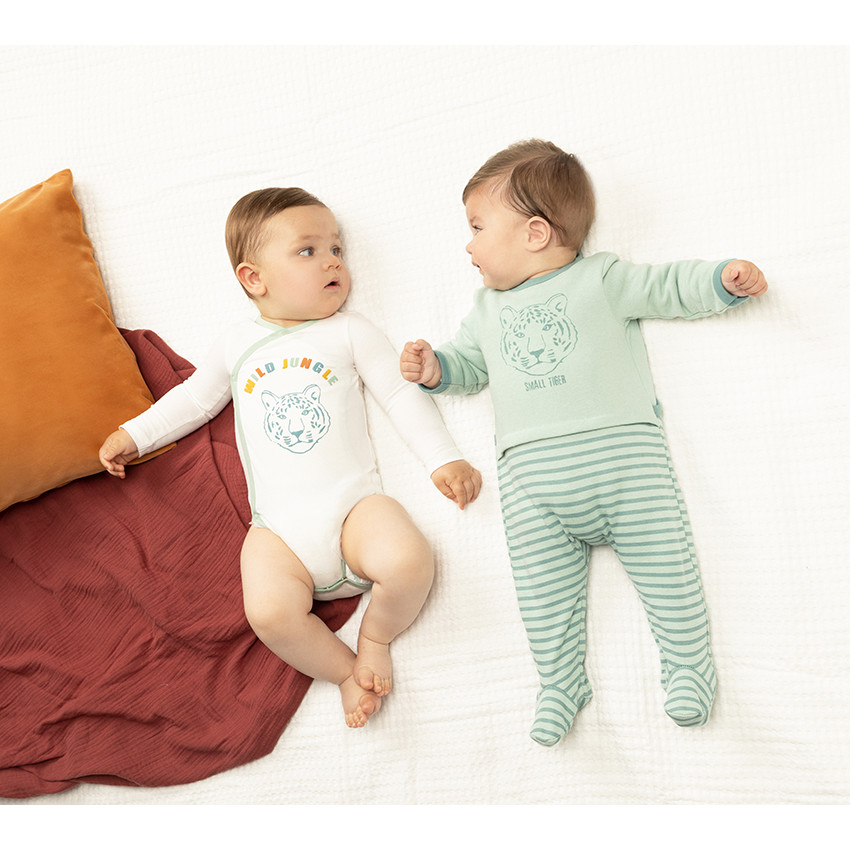 Dors-bien en jersey print tigre pour bébé garçon  Additional Dors-bien en jersey print tigre pour bébé garçon