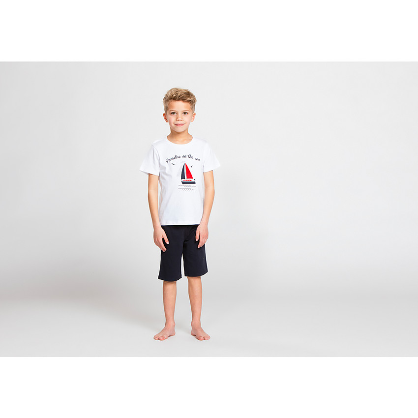 Pyjama t-shirt + short pour garçon 