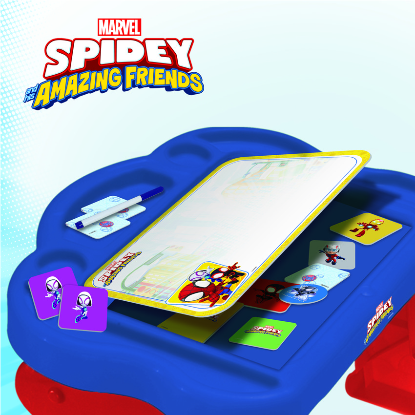 Θρανίο Με Εκπαιδευτικά Παιχνίδια Spidey 