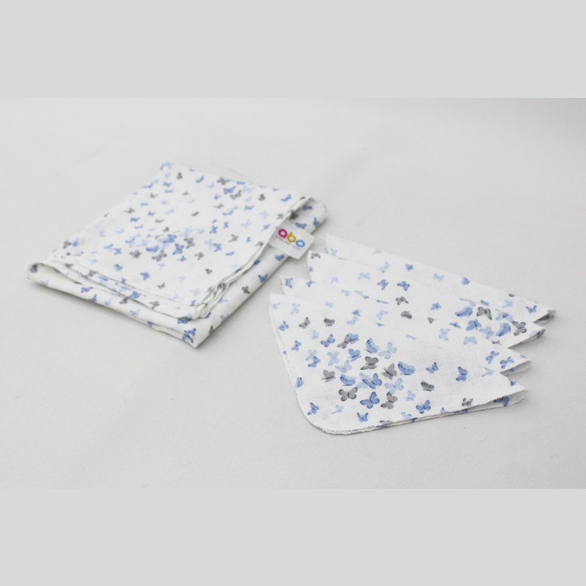 Πανακι Μουσελινας Μπλε ABO 