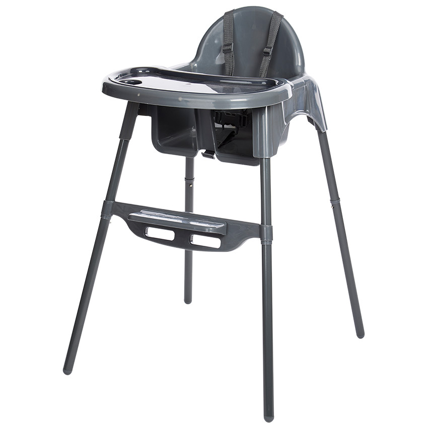 Καρέκλα φαγητού σταθερή 2 σε 1 Capucine γκρι 