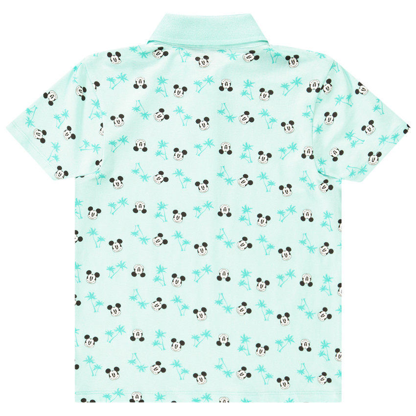 Polo manches courtes imprimé Mickey Disney pour garçon 