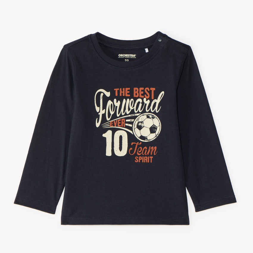 T-shirt με μακριά μανίκια για αγόρια με φανταστικά σχέδια. 