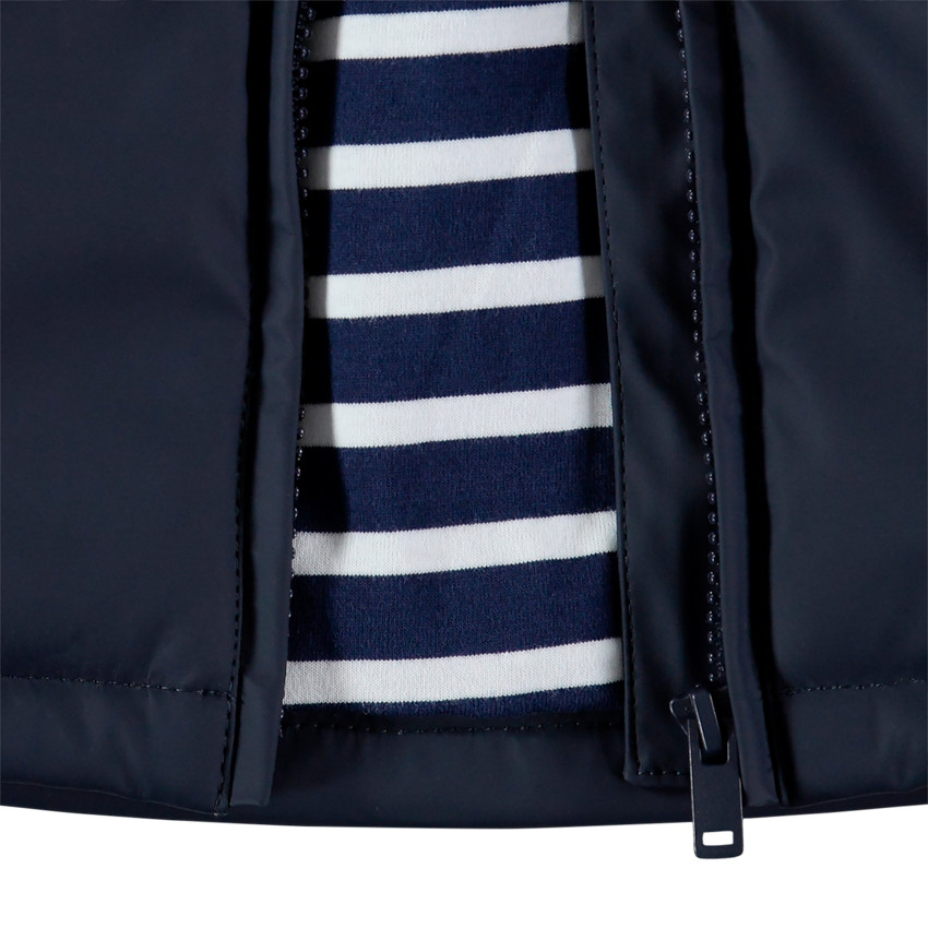 Coupe-vent en gomme à doublure rayée  Additional Coupe-vent en gomme à doublure rayée