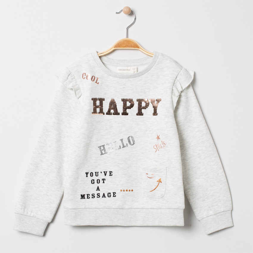 Φούτερ molleton φαντεζί  