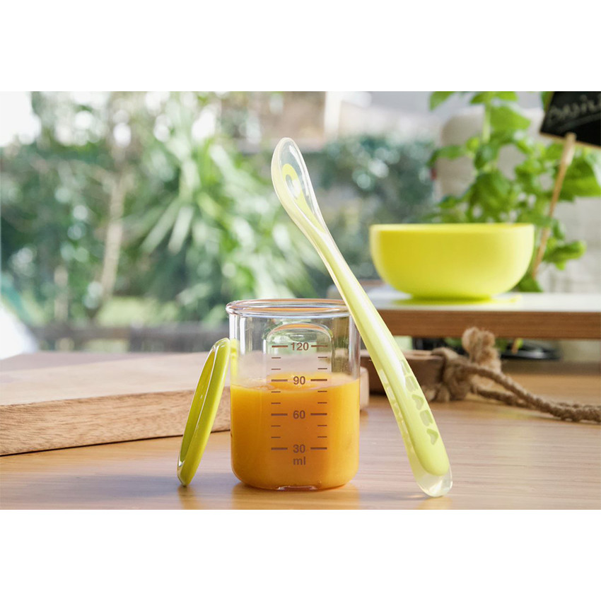 Κουταλάκι σιλικόνης - Νέον  