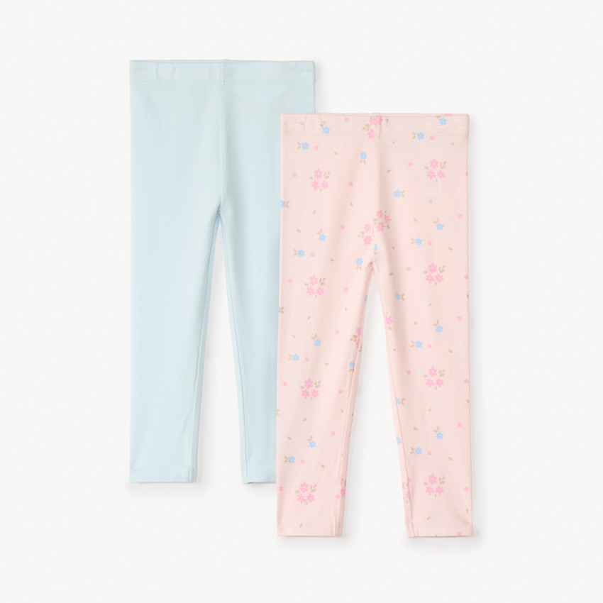 Σετ από 2 σλιπ μονόχρωμο και με σχέδιο για κορίτσι μωρού 