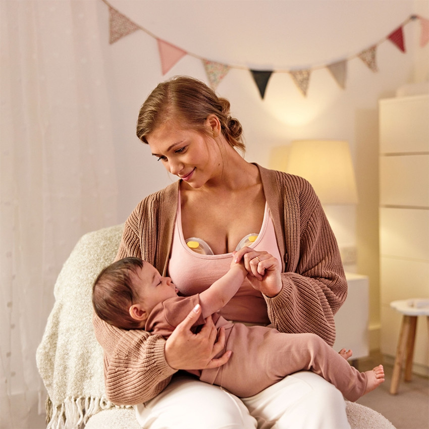 Σετ Συλλογής Μητρικού Γάλακτος Για Το Swing Maxi™  Hands Free Cups Medela 