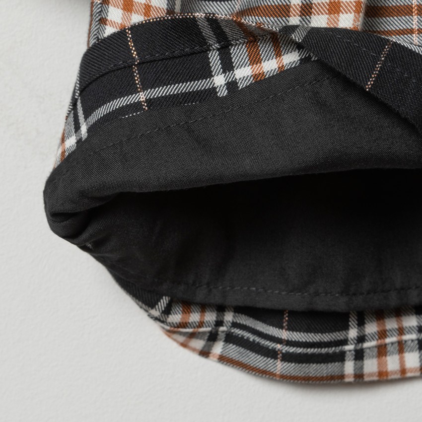 Φόρεμα μακρυμάνικο καρό για κορίτσι 