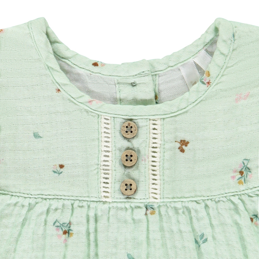 Σύνολο τούλι με εκτύπωση λουλουδιών + γιλέκο + κολάν για μωρό κορίτσι 