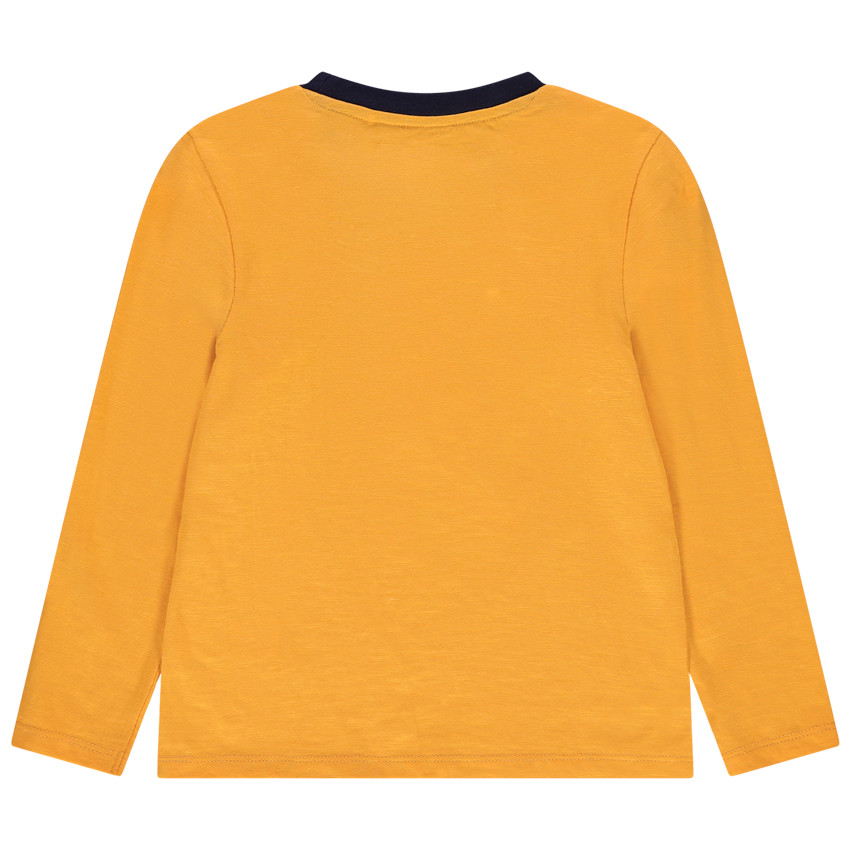 Μπλουζάκι μακρυμάνικο βαμβακερό με τυπωμένο το χέρι του Mickey Disney 