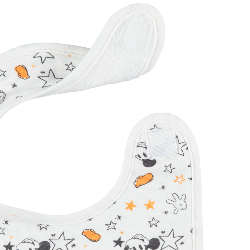 Σέτ 2 σαλιάρες βαμβακερές  με τύπωμα Mickey Disney  Additional Σέτ 2 σαλιάρες βαμβακερές  με τύπωμα Mickey Disney