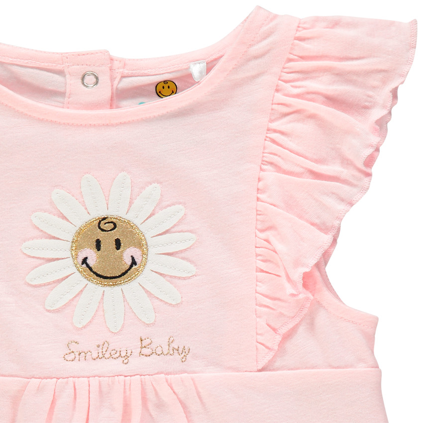 Σορτς με σχέδιο μαργαρίτα SmileyBaby για κορίτσι μωρό 